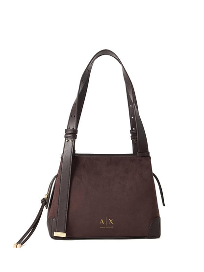 Armani Exchange Borsa Shopping Donna Xw002604 Af22666 Marrone
