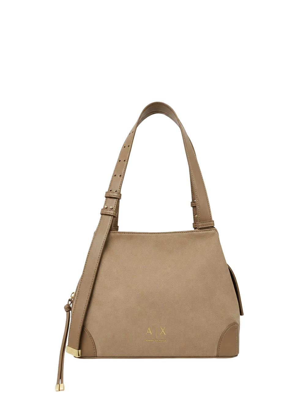 Armani Exchange Borsa Shopping Donna Xw002604 Af22666 Cammello