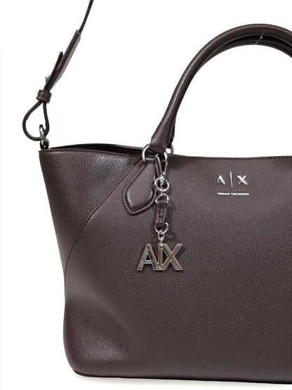 Armani Exchange Borsa a Mano Donna Xw003086 Af26569 Marrone