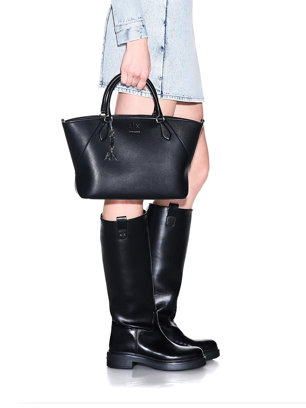 Armani Exchange Borsa a Mano Donna Xw003086 Af26569 Nero
