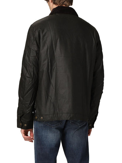 WORKERS WAX Barbour International Giubbino Uomo Mwx1853 Verde