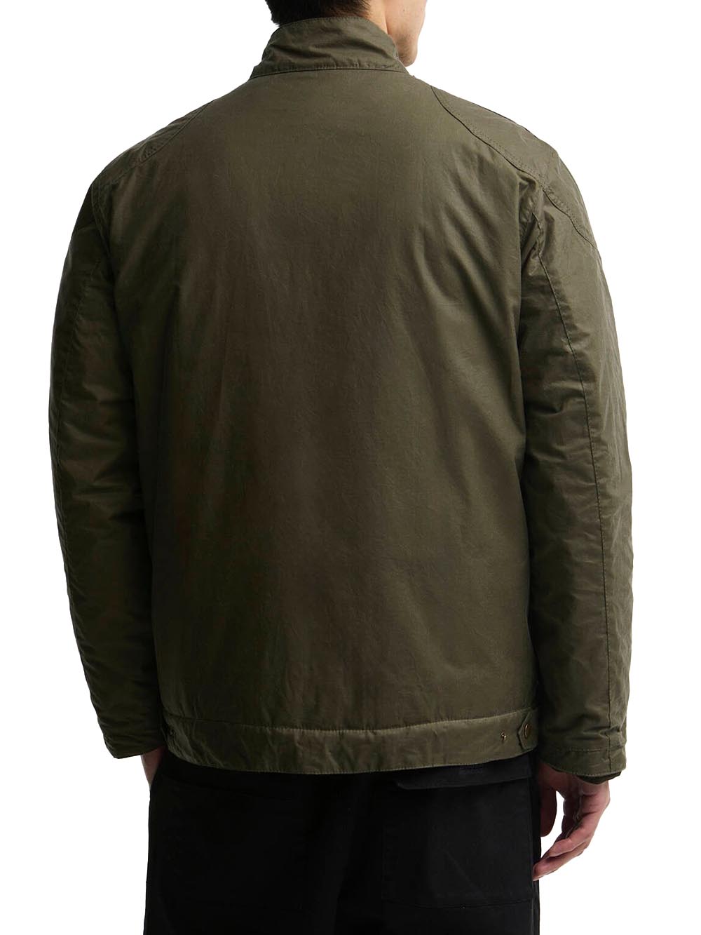 WINTER MERTON WAX JACKET Barbour International Giubbino Uomo Mwx2601 Verde