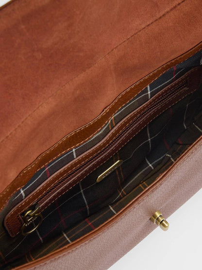 ALDER LEATHER SLING BAG Barbour Borsa a Spalla Donna Lba0493 Marrone