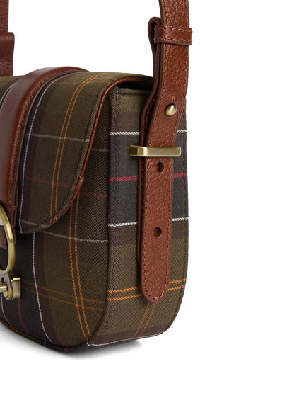 ELM TARTAN XBODY BAG Barbour Borsa a Tracolla Donna Lba0504 Verde