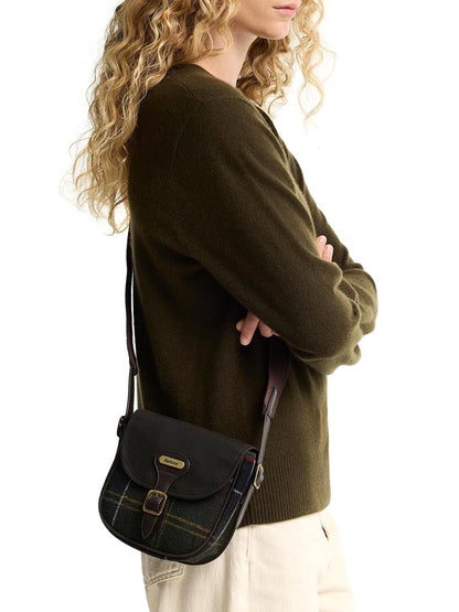 WHITLEY TTN MINI CROSSBODY BAG Barbour Borsa a Tracolla Donna Lba0544 Verde