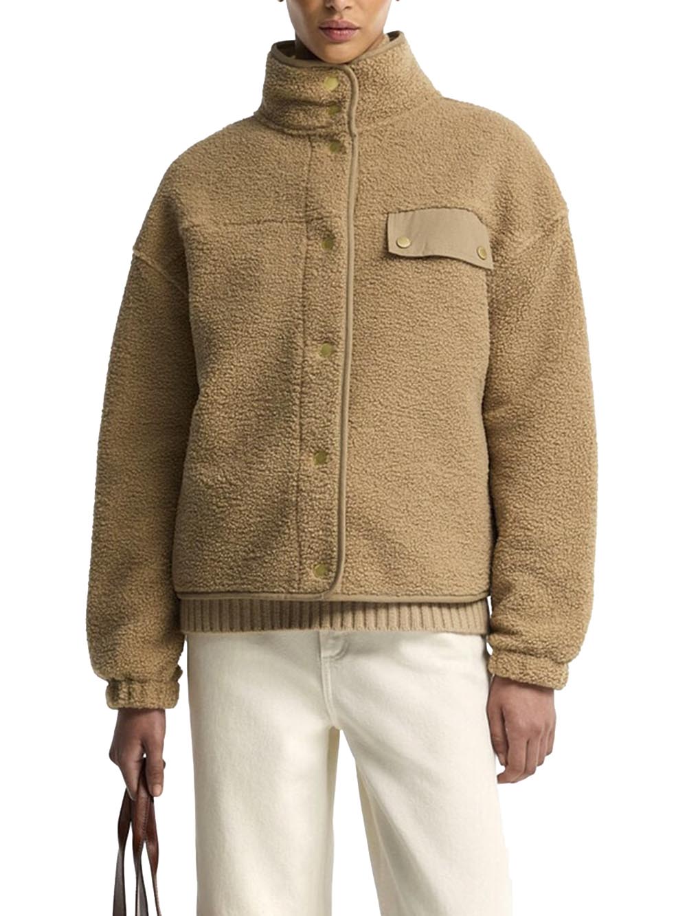 MABEL FLEECE Barbour Felpa Donna Lfl0095 Beige