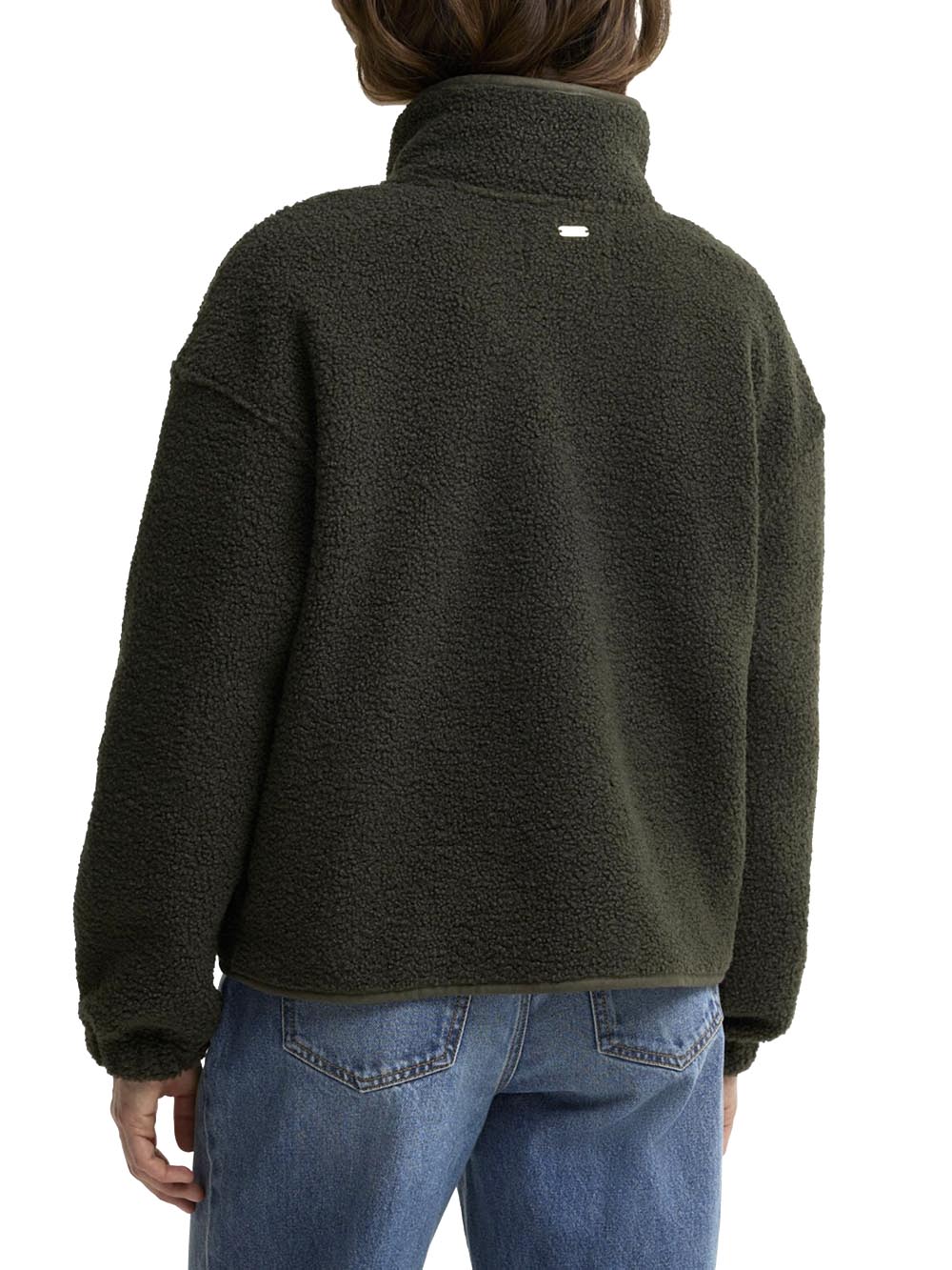 MABEL FLEECE Barbour Felpa Donna Lfl0095 Verde oliva
