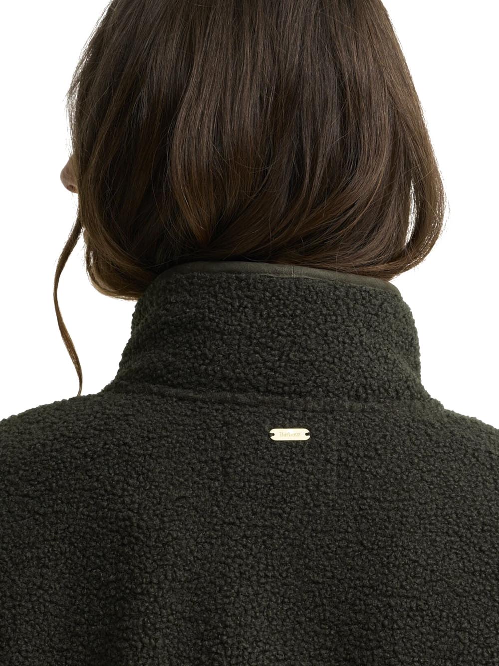 MABEL FLEECE Barbour Felpa Donna Lfl0095 Verde oliva