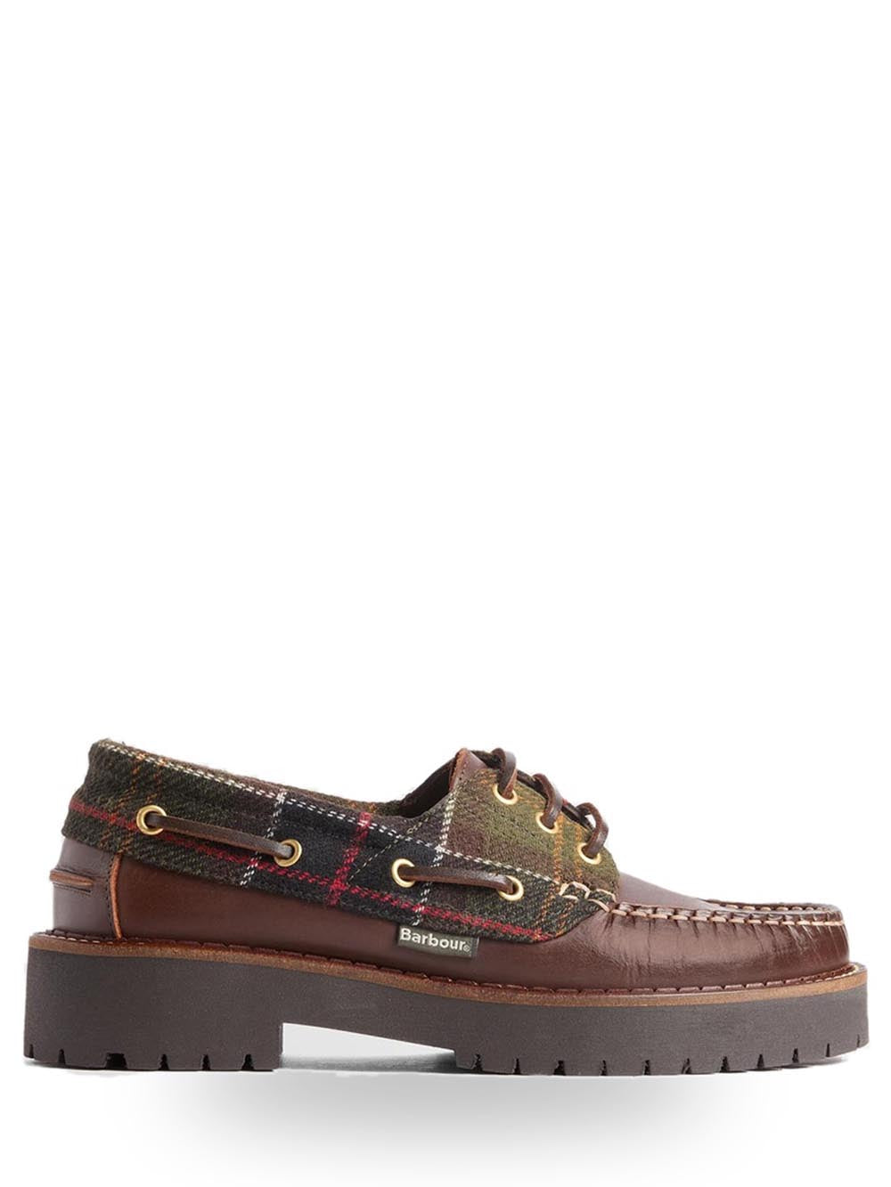DARRAS BOAT SHOE Barbour Mocassino Donna Lfo0798 Marrone