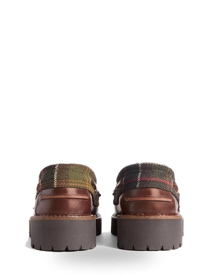 DARRAS BOAT SHOE Barbour Mocassino Donna Lfo0798 Marrone
