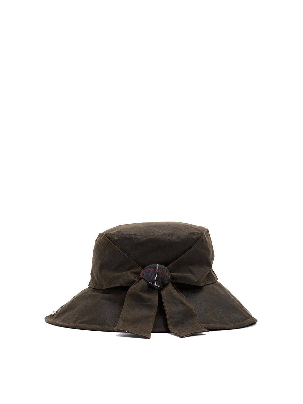 BRAMBLING WAX HAT Barbour Cappello Donna Lha0394 Verde oliva