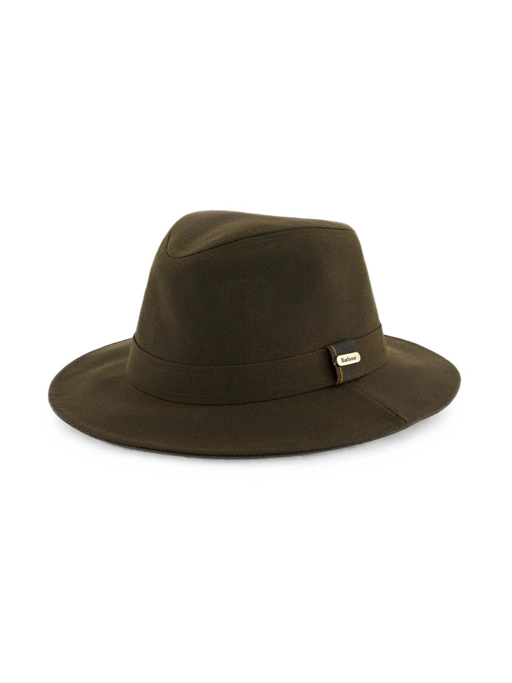 VINTAGE WAX BUSHMAN HAT Barbour Cappello Donna Lha0401 Verde oliva