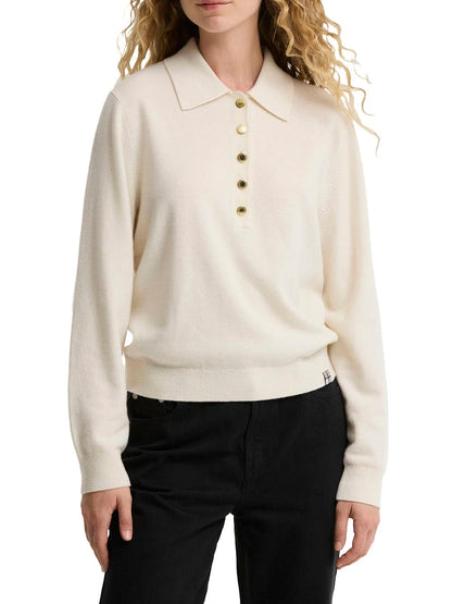 WYNN KNITTED JUMPER Barbour Maglia Donna Lkn1818 Panna