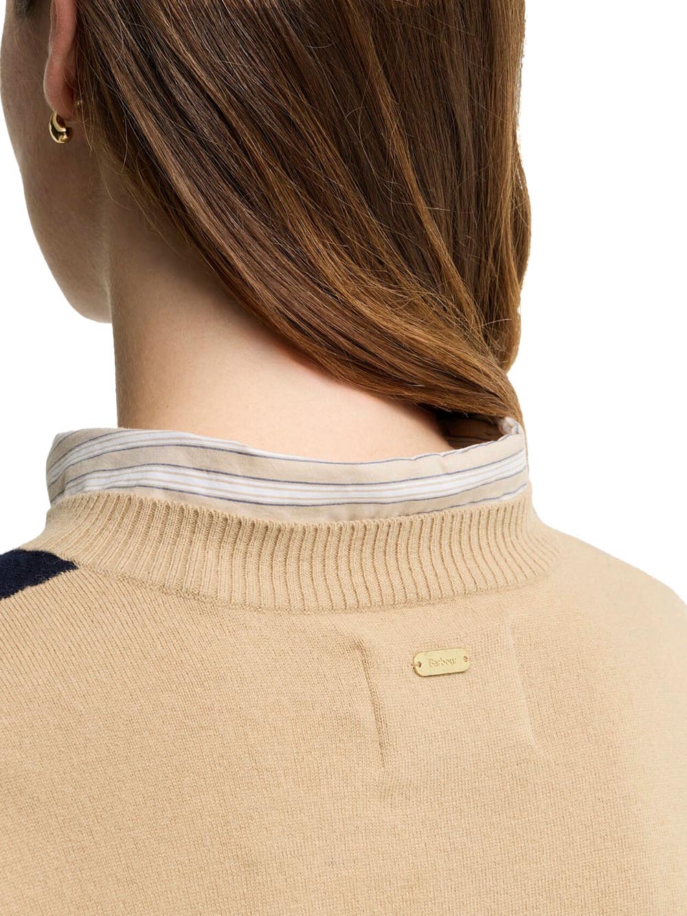 MARIANA KNITTED CARDIGAN Barbour Maglia Donna Lkn1823 Beige
