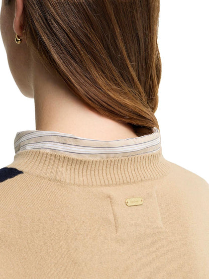 MARIANA KNITTED CARDIGAN Barbour Maglia Donna Lkn1823 Beige