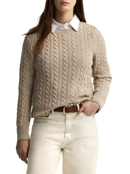 ASHDOWN KNITTED JUMPER Barbour Maglia Donna Lkn1834 Beige