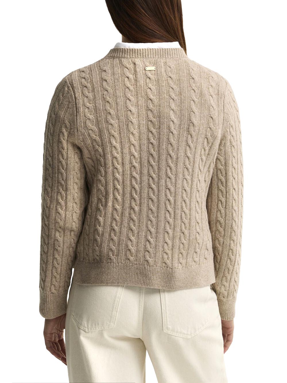 ASHDOWN KNITTED JUMPER Barbour Maglia Donna Lkn1834 Beige