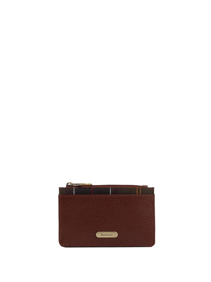 ALDER LEATHER CARD HOLDER Barbour Portafoglio Donna Llg0035 Marrone