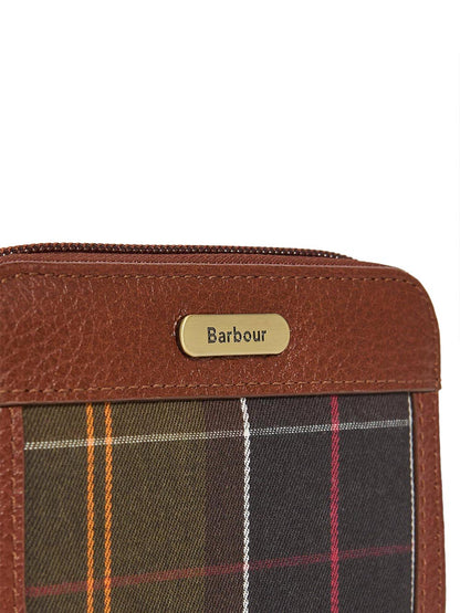 MINI DAPHNE TARTAN PURSE Barbour Portafoglio Donna Llg0040 Verde
