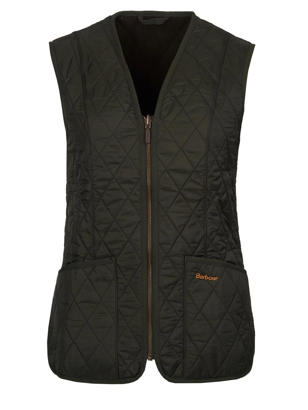FLEECE BETTY LINER Barbour Smanicato Donna Lli0003 Verde oliva