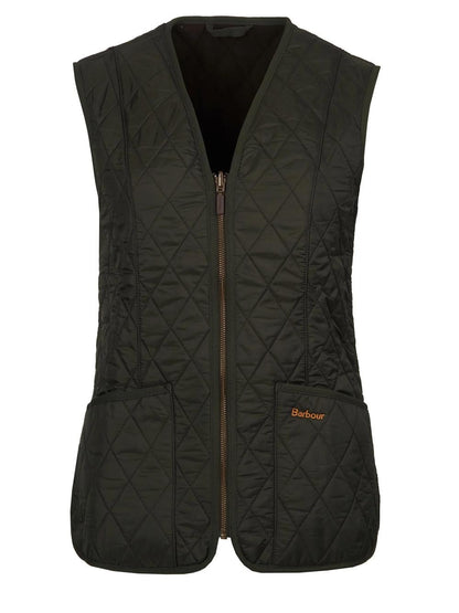 FLEECE BETTY LINER Barbour Smanicato Donna Lli0003 Verde oliva