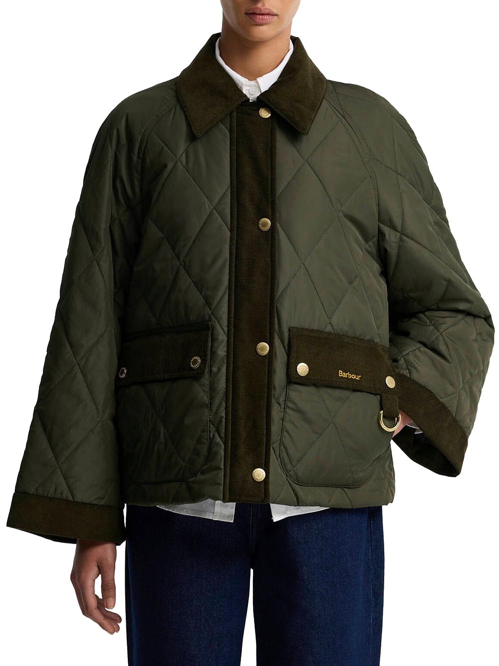 KILNWICK QUILTED JACKET Barbour Giubbino Donna Lqu1933 Verde oliva