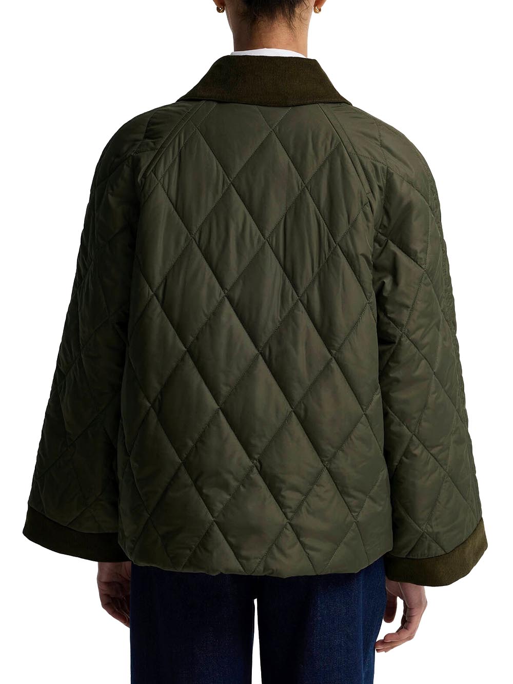 KILNWICK QUILTED JACKET Barbour Giubbino Donna Lqu1933 Verde oliva