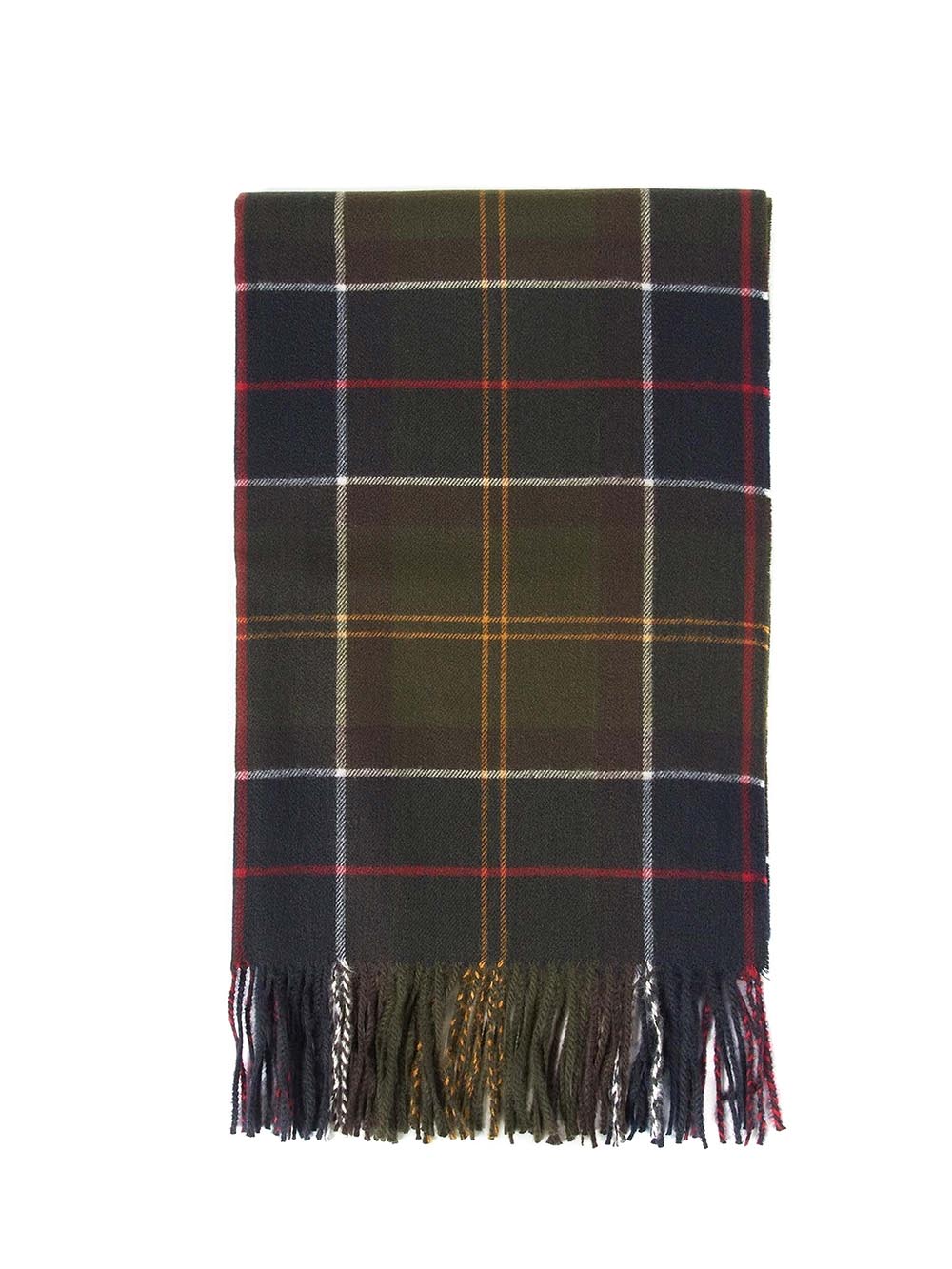 STANWAY TARTAN WRAP Barbour Sciarpa Donna Lsc0426 Verde