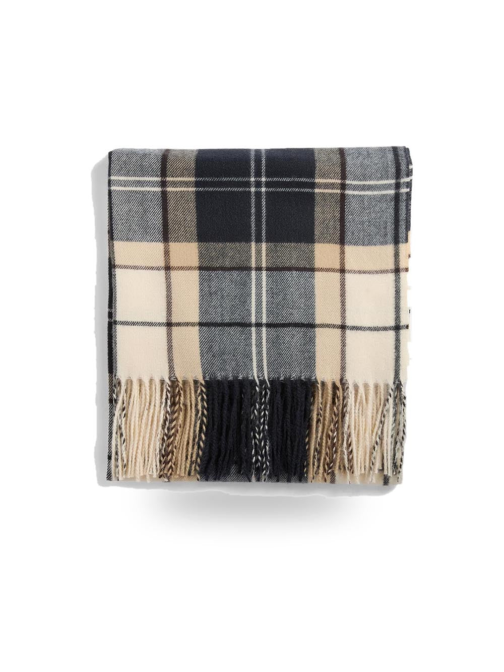 STANWAY TARTAN WRAP Barbour Sciarpa Donna Lsc0426 Beige