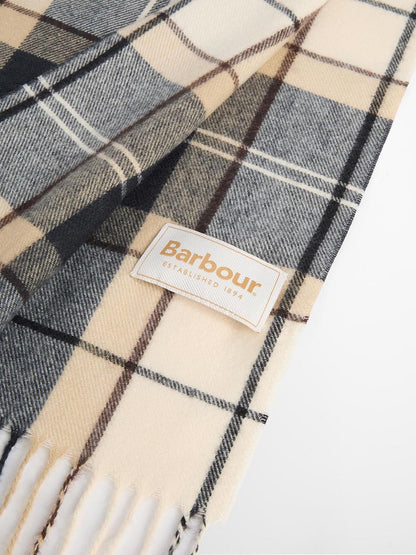 STANWAY TARTAN WRAP Barbour Sciarpa Donna Lsc0426 Beige