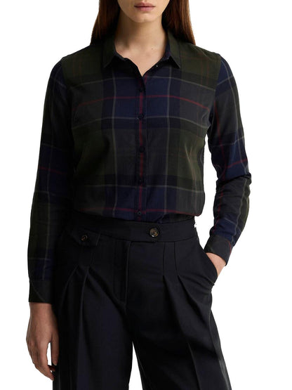 BREDON SHIRT Barbour Camicia Donna Lsh1353 Verde