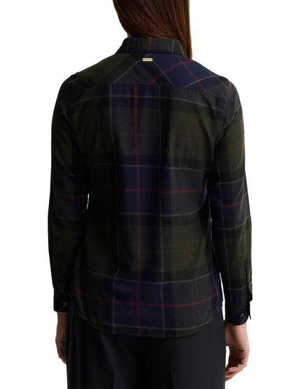 BREDON SHIRT Barbour Camicia Donna Lsh1353 Verde