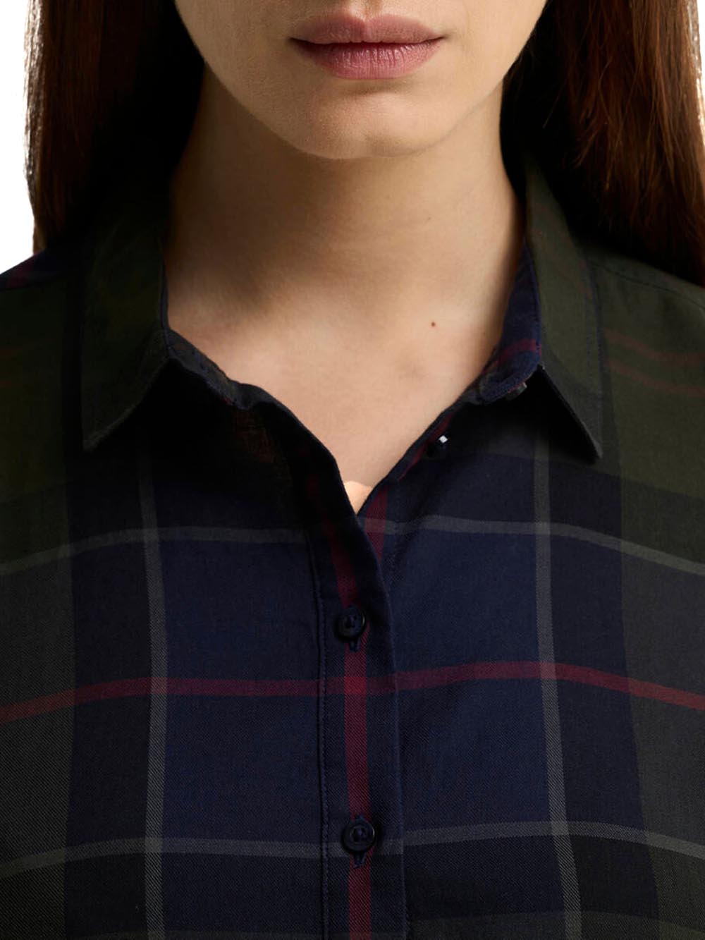 BREDON SHIRT Barbour Camicia Donna Lsh1353 Verde