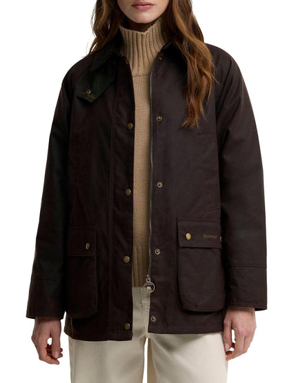 ACORN WAX JACKET Barbour Giubbino Donna Lwx0752 Marrone