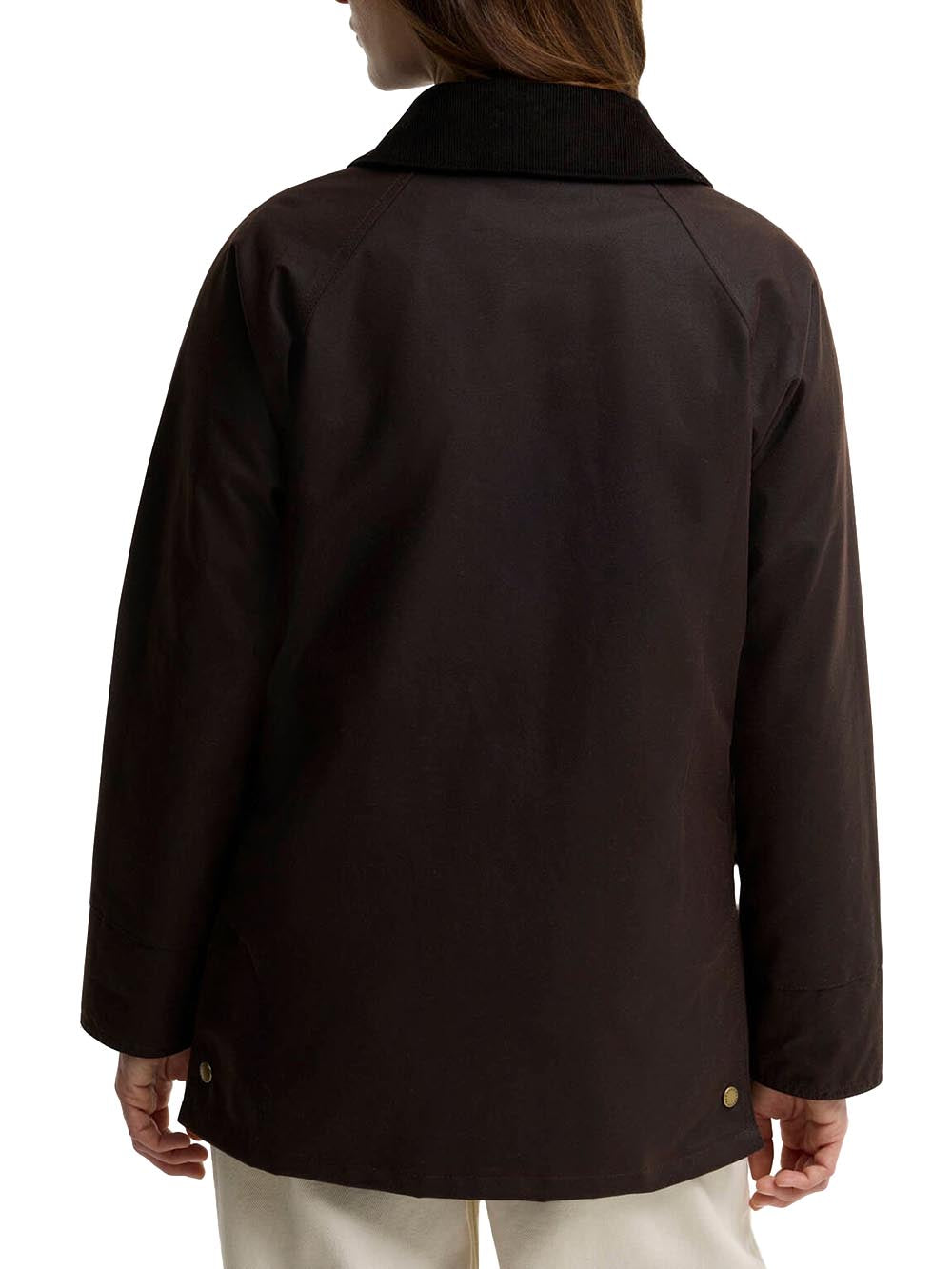 ACORN WAX JACKET Barbour Giubbino Donna Lwx0752 Marrone