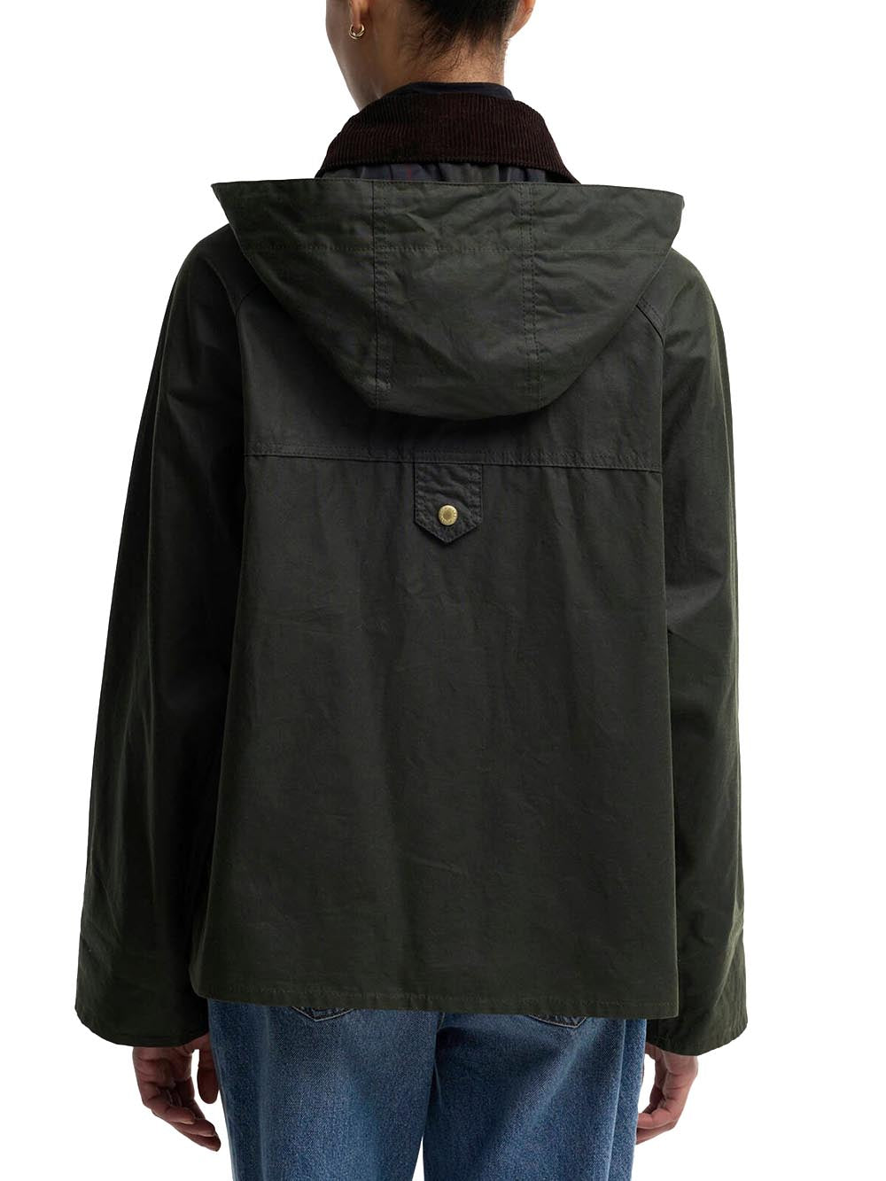 CARVILLE WAX JACKET Barbour Giubbino Donna Lwx1578 Verde