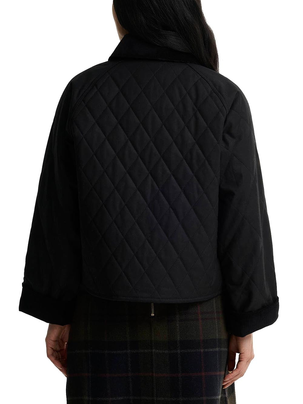 ICONS QUILTED SPEY WAX JACKET Barbour Giubbino Donna Lwx1580 Nero