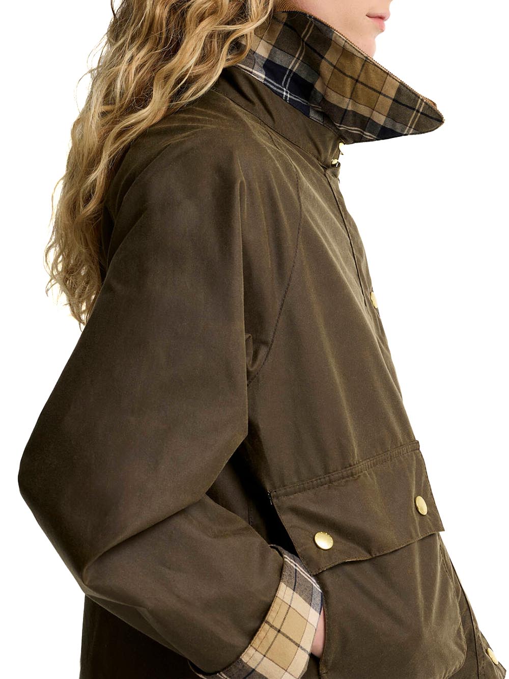 MODERN SPEY WAX JACK Barbour Giubbino Donna Lwx1595 Marrone