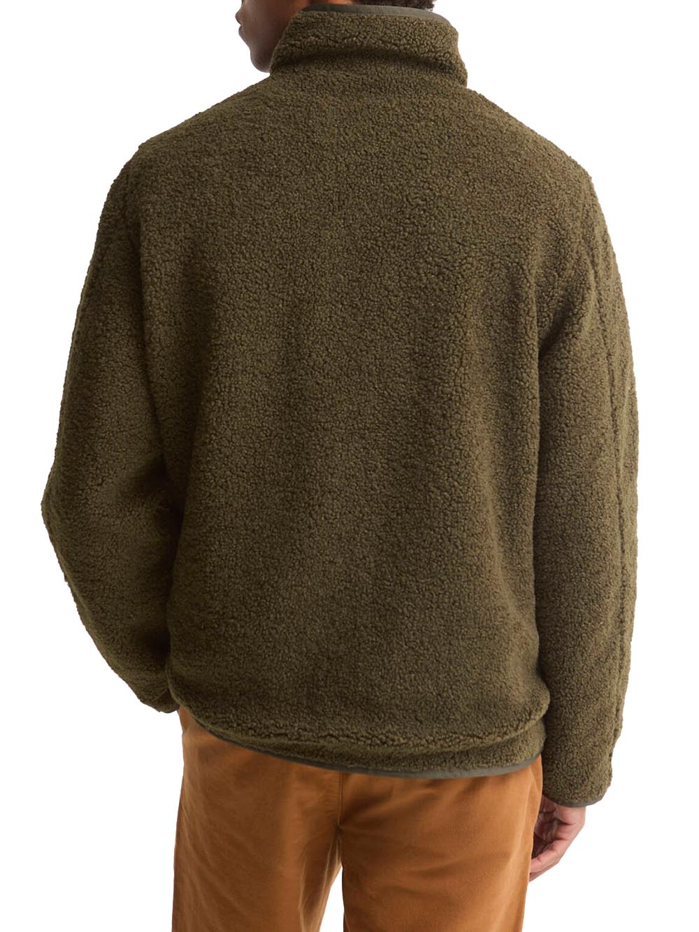 REVERSIBLE FLEECE JACKET Barbour Giubbino Uomo Mfl0195 Verde