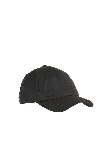 WAX SPORTS CAP Barbour Cappello Uomo Mha0005 Verde oliva
