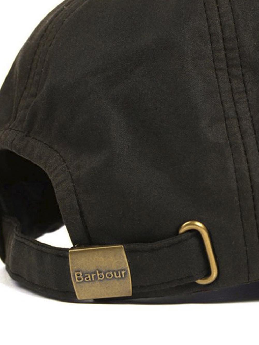 WAX SPORTS CAP Barbour Cappello Uomo Mha0005 Verde oliva