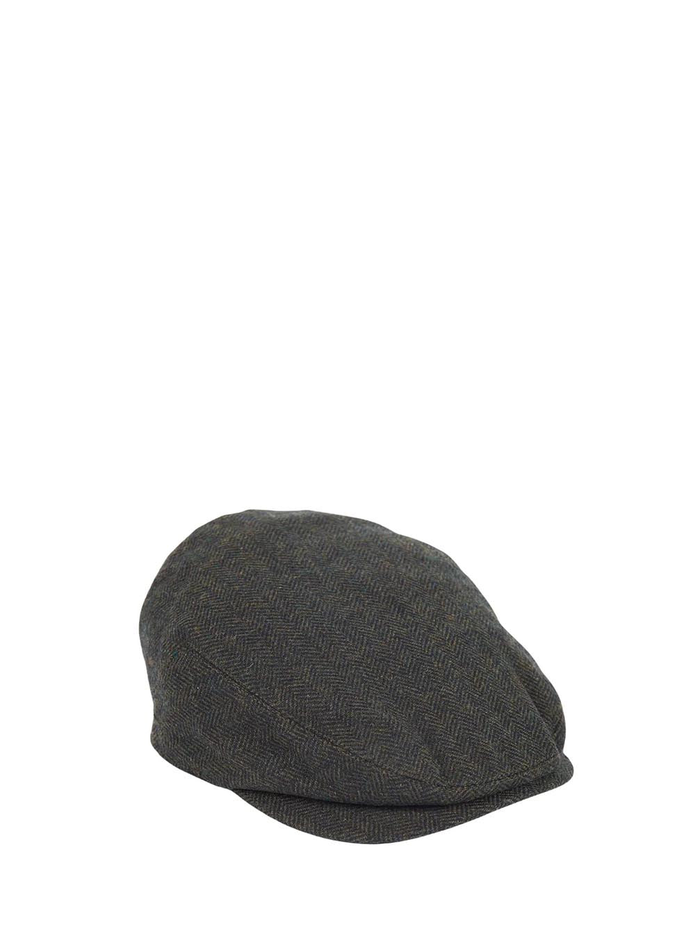 BARLOW FLAT CAP Barbour Cappello Uomo Mha0483 Verde oliva
