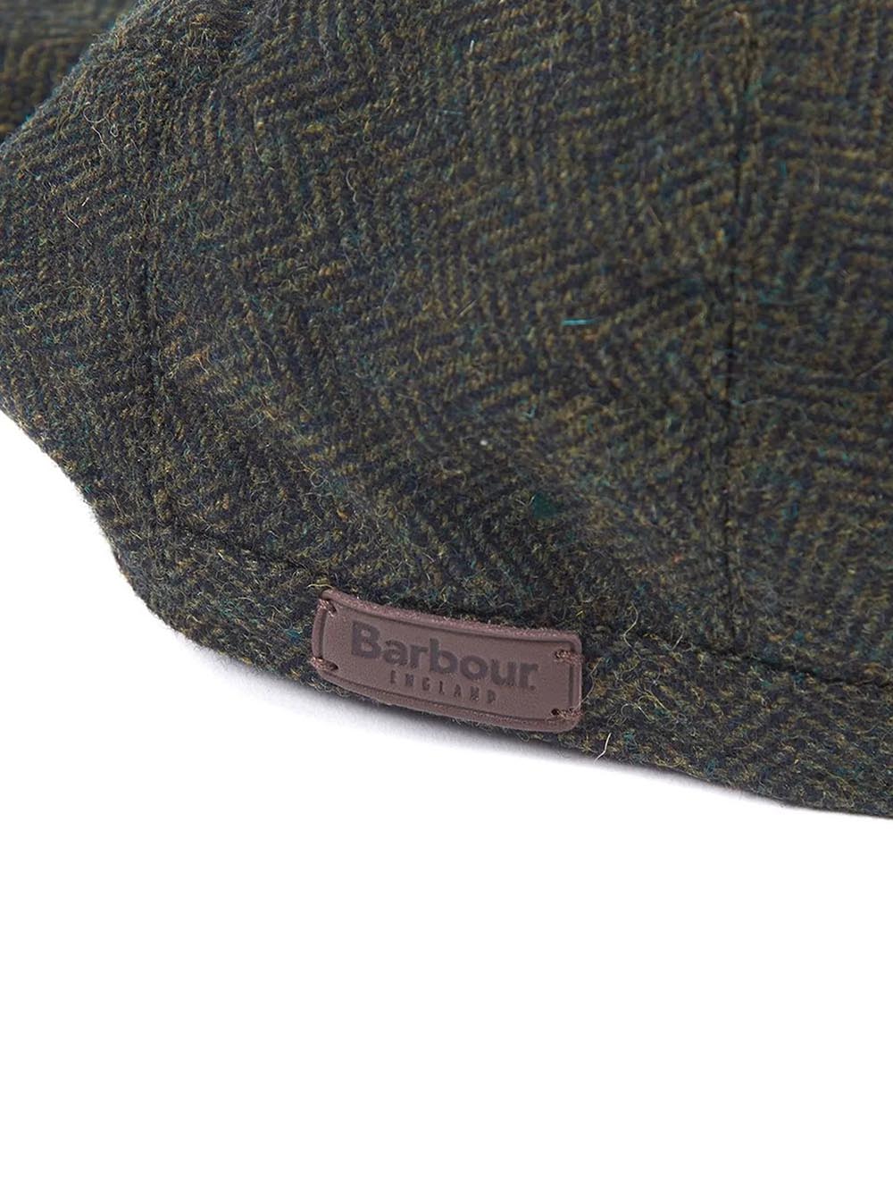 BARLOW FLAT CAP Barbour Cappello Uomo Mha0483 Verde oliva
