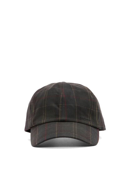 HAYDON TARTAN CAP Barbour Cappello Uomo Mha0969 Verde