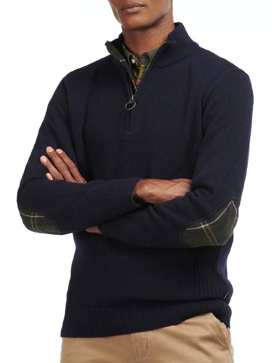 HOLDEN HALF ZIP Barbour Maglia Uomo Mkn0837 Blu