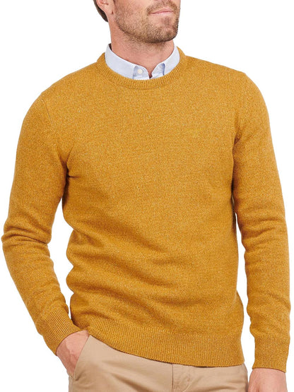 ESSENTIAL TISBURY CREW Barbour Maglia Uomo Mkn0844 Ocra