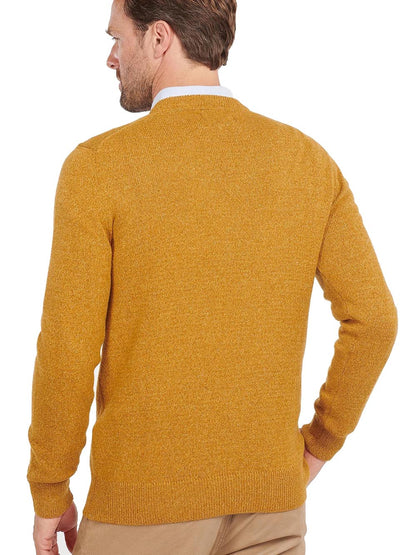 ESSENTIAL TISBURY CREW Barbour Maglia Uomo Mkn0844 Ocra