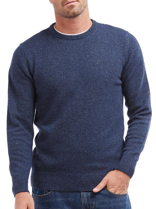 ESSENTIAL TISBURY CREW Barbour Maglia Uomo Mkn0844 Blu