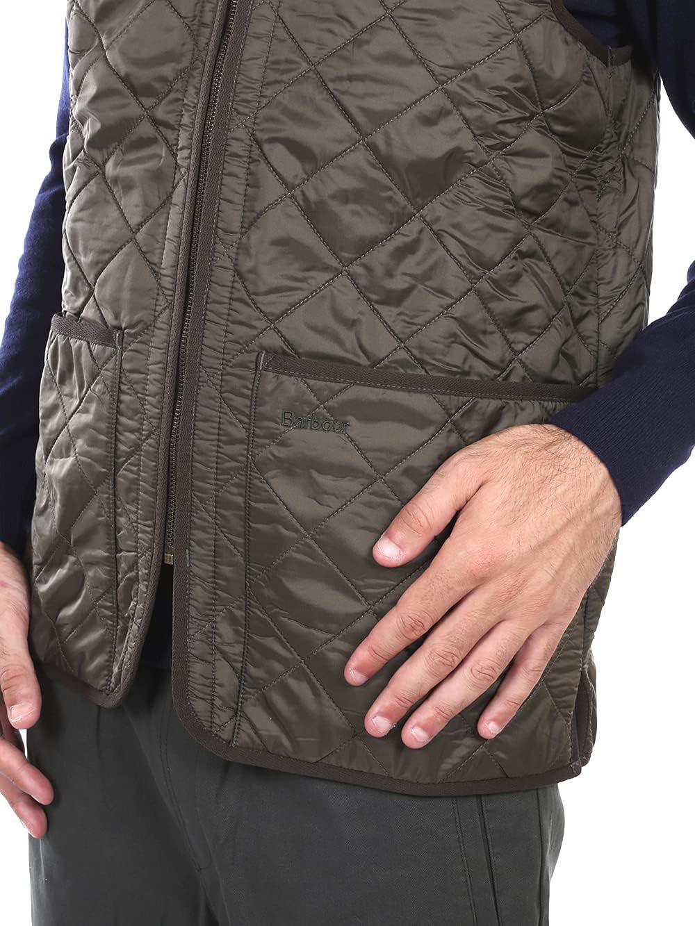 POLARQUILT WAISTCOAT ZIP LINER Barbour Smanicato Uomo Mli0002 Verde