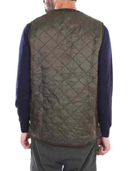 POLARQUILT WAISTCOAT ZIP LINER Barbour Smanicato Uomo Mli0002 Verde